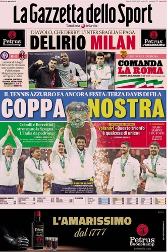 Gazzetta dello sport coppa - dello,