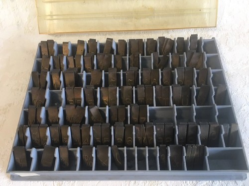Set lettere gravograph - di, gravograph.