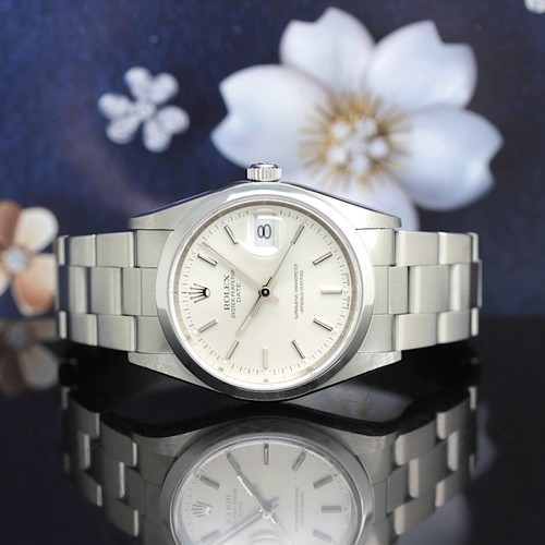 Rolex date acciaio automatico - date,