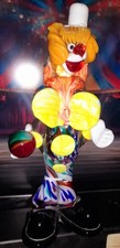 Clown pagliaccio in vetro di Murano. Leggi descrizione!