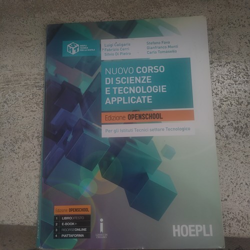 Libro nuovo corso scienze - nuovo, di