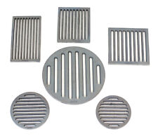 Griglia in ghisa premium griglia per stufa griglia per cenere griglia per camino griglia rotonda griglia da tavolo TUTTE le dimensioni