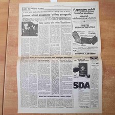 CORRIERE DELLA SERA DICEMBRE