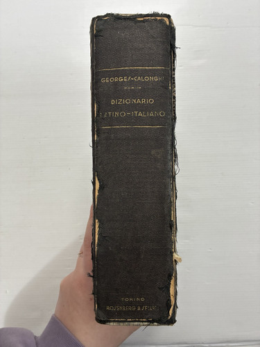 Dizionario latino italiano