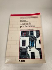 Libro Materiali per L'Edilizia - Carlo Amerio 1999