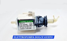 ELETTROPOMPA MACCHINA CAFFE  DOLCE GUSTO PICCOLO GENIO 2 MINI ME CEME ULKA pompa