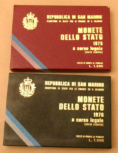 San marino monete dello - san,