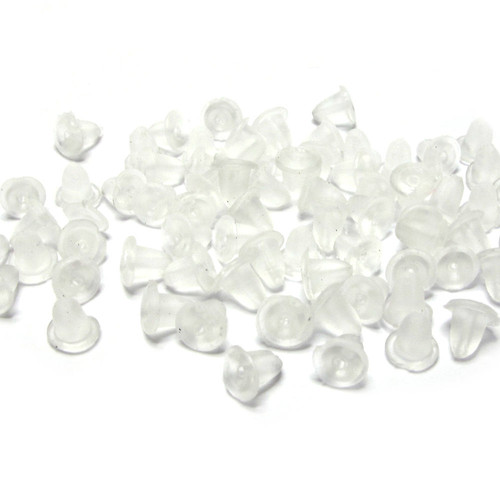 100 gommini 4mm silicone - 4mm, per