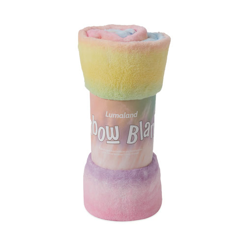 Coperta morbida arcobaleno