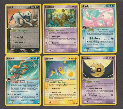 Pokemon card edizione - edizione, ex
