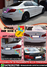 🔥ART.0485 SPOILER ADATTO PER BMW SERIE 5 F10 BERLINA MSPORT GREZZO🔥