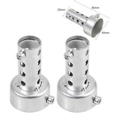 2X Silenziatore di Scarico Per