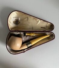 PIPA RARA IN SCHIUMA DI MARE ANDREAS BAUER CON PIGINO VINTAGE DA COLLEZIONE