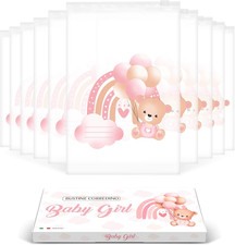 10 Bustine Corredino Neonato Ospedale per Nascita - Sacchetti per Borsa Parto Ma