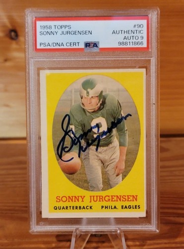 Sonny jurgenson hof rookie - hof,