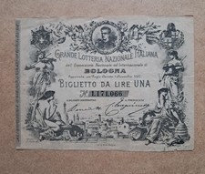 Biglietto Grande Lotteria