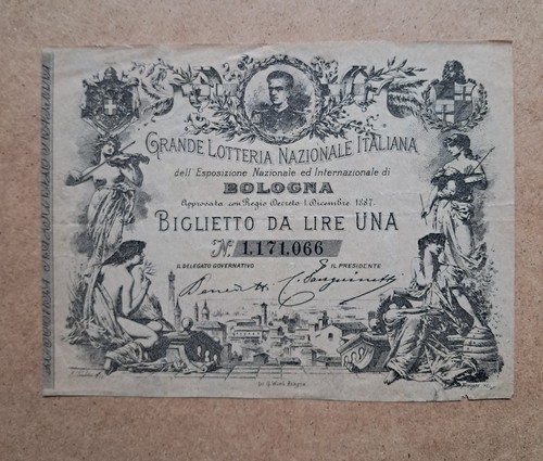 Biglietto grande lotteria - biglietto,