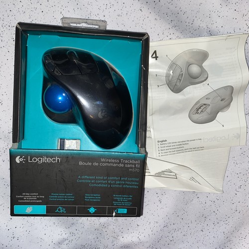 Logitech trackball wireless - trackball,