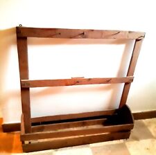 Piattaia Pensile Mensola Scaffale da parete in legno da cucina - Rustica Vintage