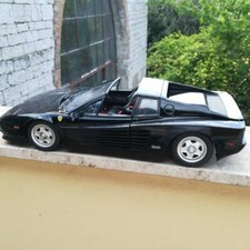 POCHER 1/8 Testarossa Targa 1/8 Nero Alta Qualità Modificato e Verbes