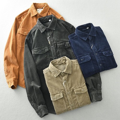 Camicia uomo retrò maniche