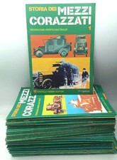 Storia dei mezzi corazzati FASCICOLI 1/90 non completo ed. Fabbri FF20
