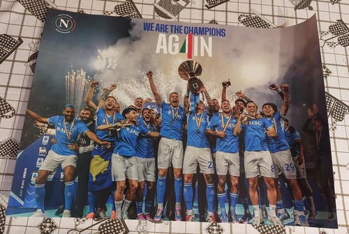 Poster ufficiale ssc - poster, napoli