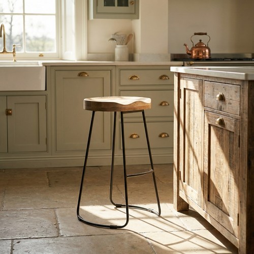 Sgabello bar vintage - , struttura