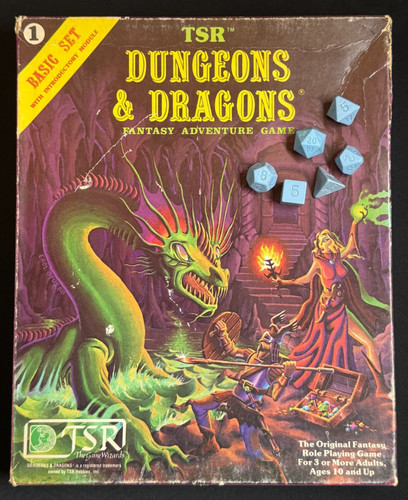 Tsr dungeons dragons moldvay - dungeons,