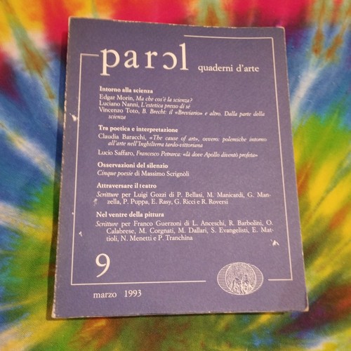 Libro fuori catalogo parol - fuori,