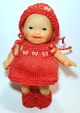 Bambola tipo Berenguer 12 cm