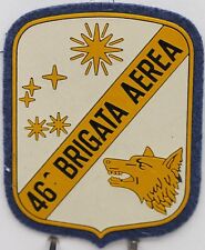 patch gommata 46 brigata aerea pisa aeronautica militare divisa uniforme volo