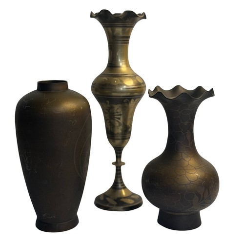 Set vasi vintage ottone - 3,