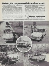 1970 citroen mehari vintage - citroen, ad