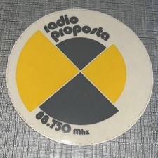 VECCHIO ADESIVO RADIO PROPOSTA