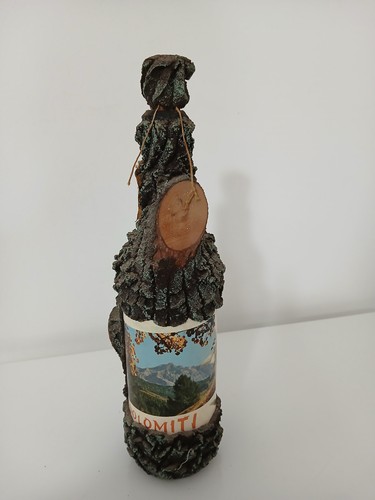 Bottiglia liquore vintage - bottiglia,