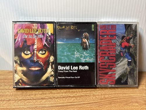 David lee roth cassette lot - lee,