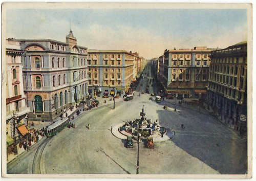 Napoli piazza delle borsa - napoli,