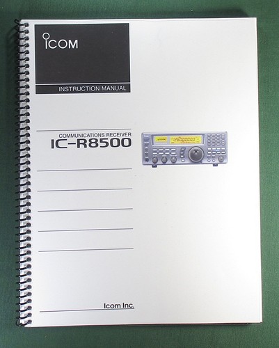 Icom r8500 manuale - icom,