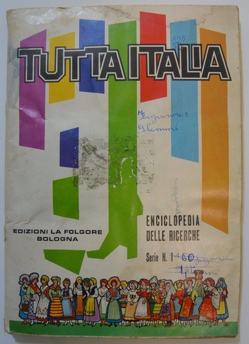 Album figurine tutta italia - album,