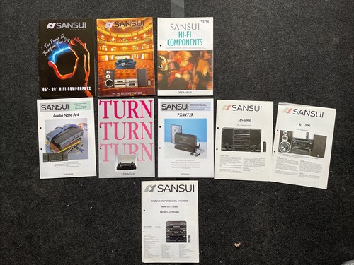 Sansui libretto prodotti - sansui,