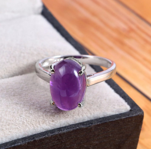 Anello delicato ametista - , 925