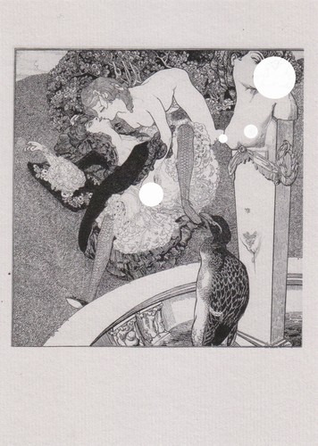 Libris bookplate erotico n - ex,