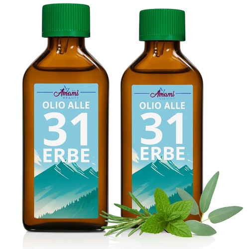 Olio naturale alle erbe - naturale,
