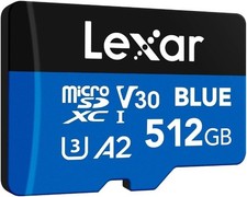 Lexar 512GB Blue Micro SD Card