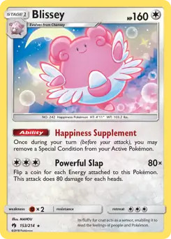 Blissey 153 214 pokemon - -,