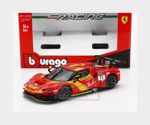 Burago ferrari 296 gt3 - 1:43,