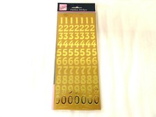 Piccolo Oro Lucido Adesivo