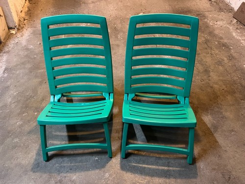 Coppia sedie spiaggia - coppia,