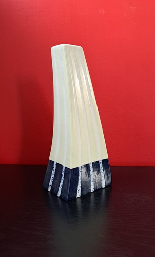 Vaso ceramica righe - righe, curve